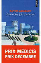 Que notre joie demeure - prix