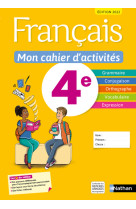 Français - mon cahier d'activités 4e - elève -2022