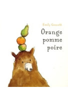 Orange pomme poire