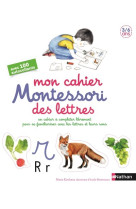 Mon cahier montessori des lett