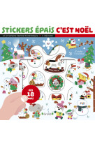 Stickers epais - c-est noel