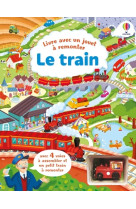 Le train - livre avec un jouet