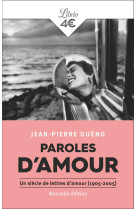 Paroles d-amour - un siecle de