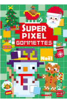 Super pixel - gommettes - noel