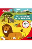 Les animaux de la savane