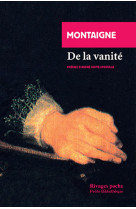 De la vanité