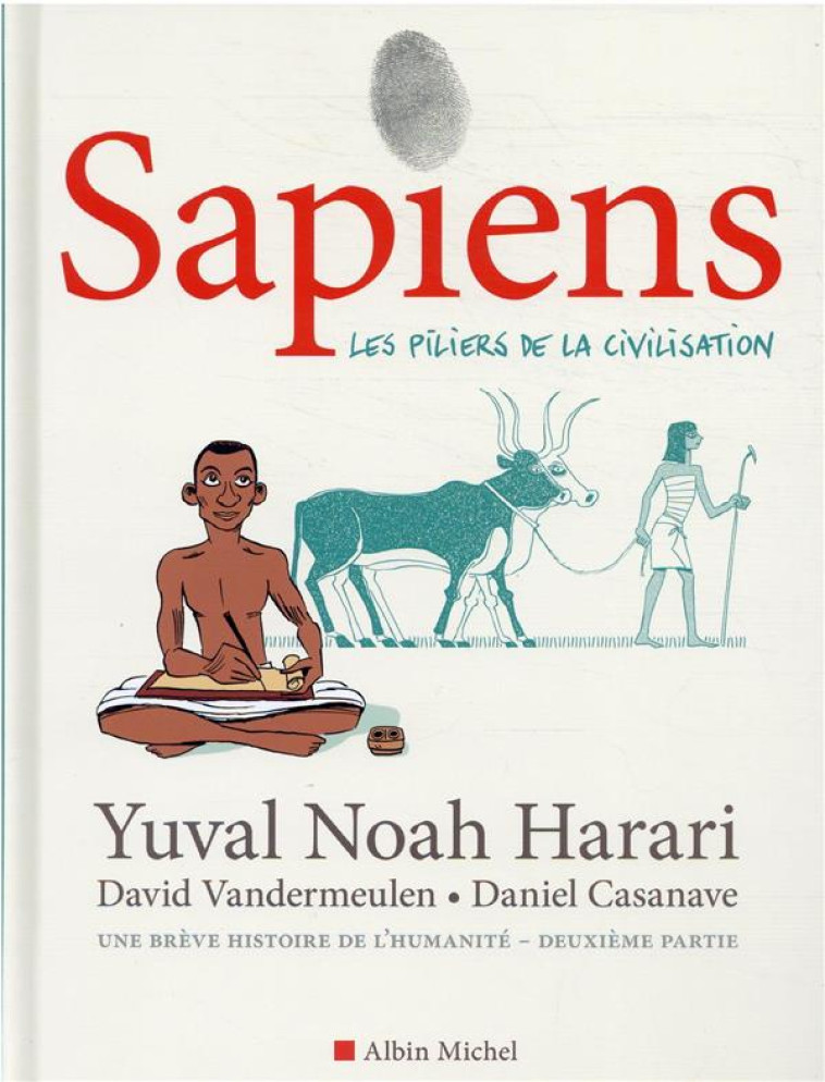 SAPIENS - TOME 2 (BD) - LES PI - HARARI/VANDERMEULEN - ALBIN MICHEL