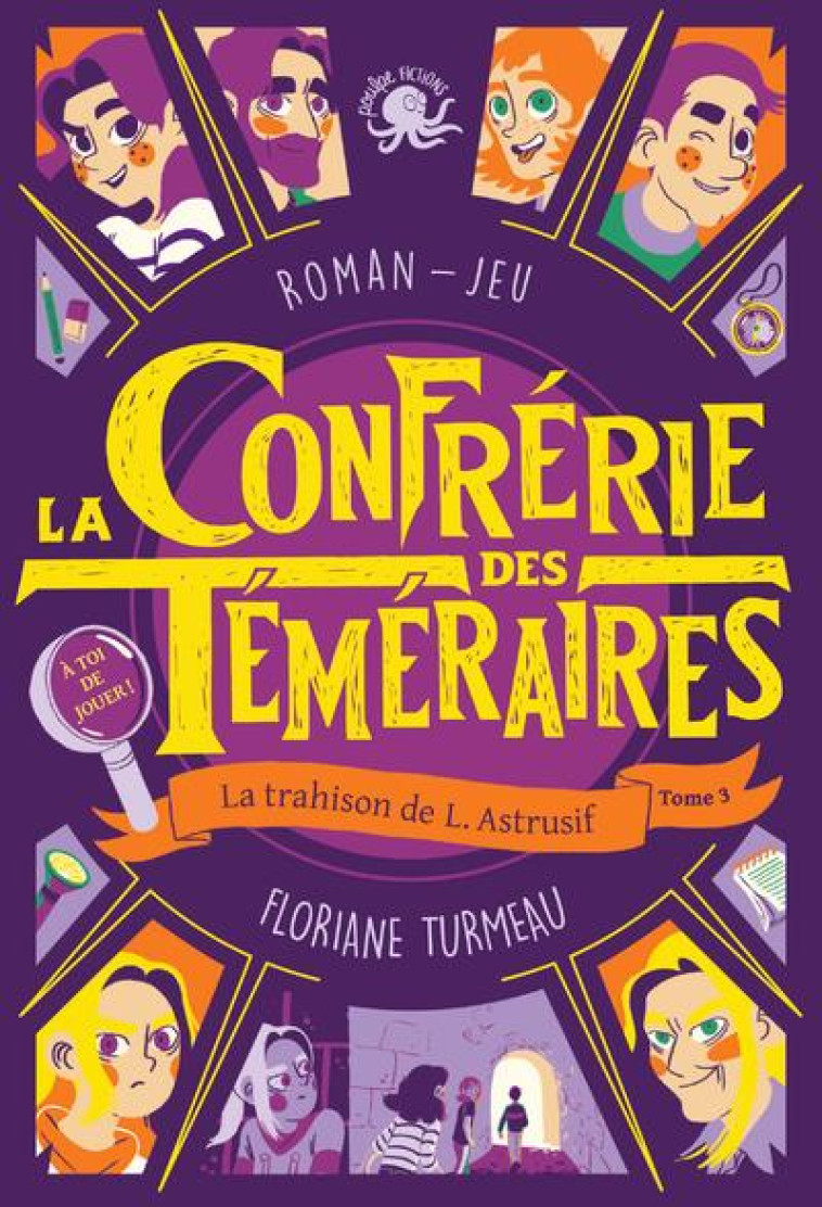 LA CONFRERIE DES TEMERAIRES - - TURMEAU FLORIANE - POULPE FICTIONS