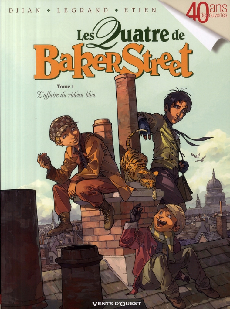 LES QUATRE DE BAKER STREET - T - DJIAN/LEGRAND/ETIEN - VENTS D'OUEST