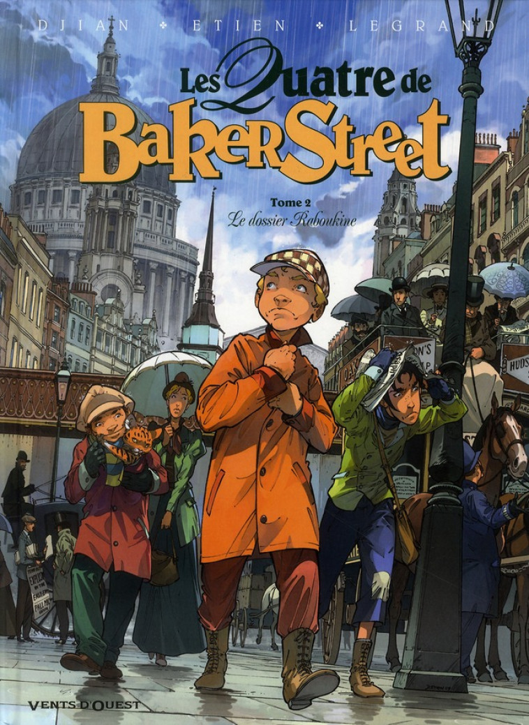 LES QUATRE DE BAKER STREET - T - DJIAN/LEGRAND/ETIEN - VENTS D'OUEST