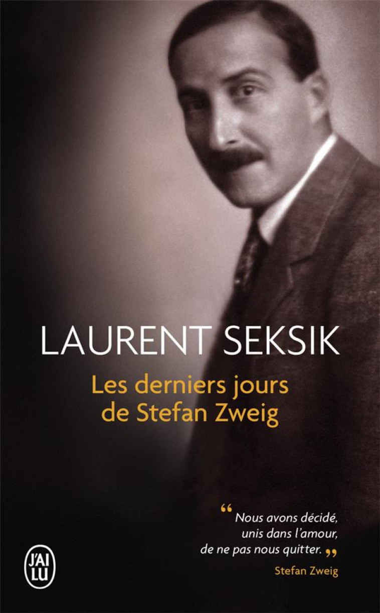 LES DERNIERS JOURS DE STEFAN Z - SEKSIK LAURENT - J'AI LU