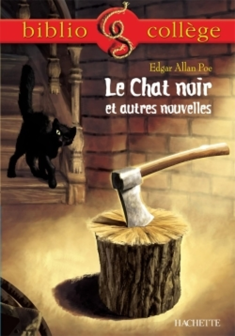 BIBLIOCOLLEGE - LE CHAT NOIR E - Edgar Allan Poe - HACHETTE EDUC