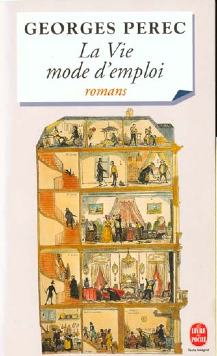 LA VIE MODE D-EMPLOI - PEREC GEORGES - LGF/Livre de Poche