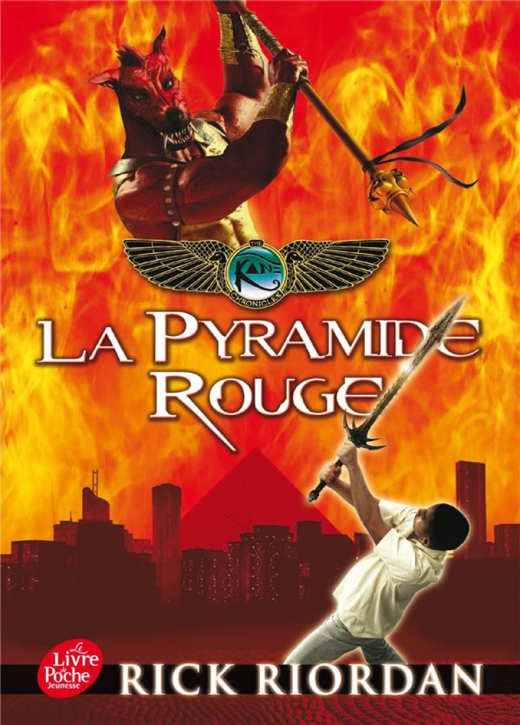 LA PYRAMIDE ROUGE - RIORDAN RICK - Le Livre de poche jeunesse