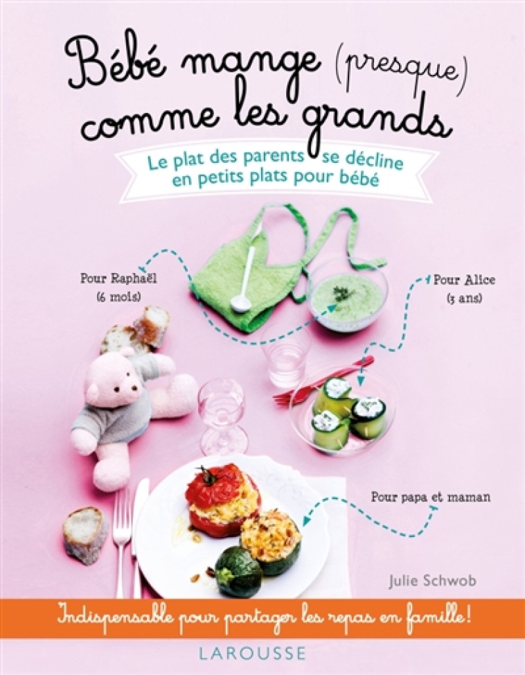 BEBE MANGE PRESQUE COMME LES G - SCHWOB JULIE - Larousse