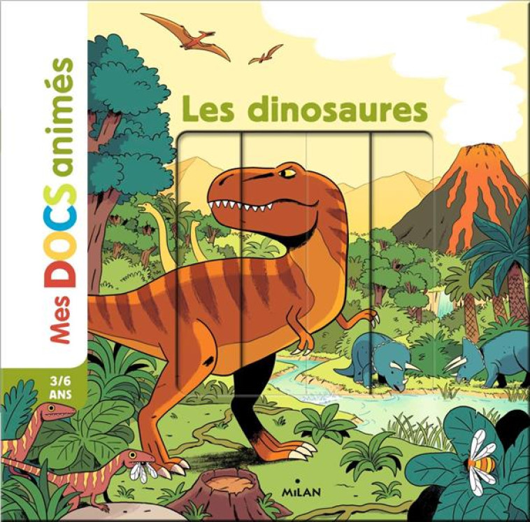 LES DINOSAURES - LEDU/FRATTINI/CAUT - BD Kids