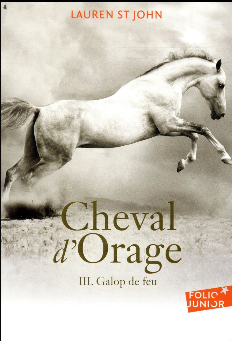 CHEVAL D-ORAGE (TOME 3) - ST JOHN LAUREN - GALLIMARD