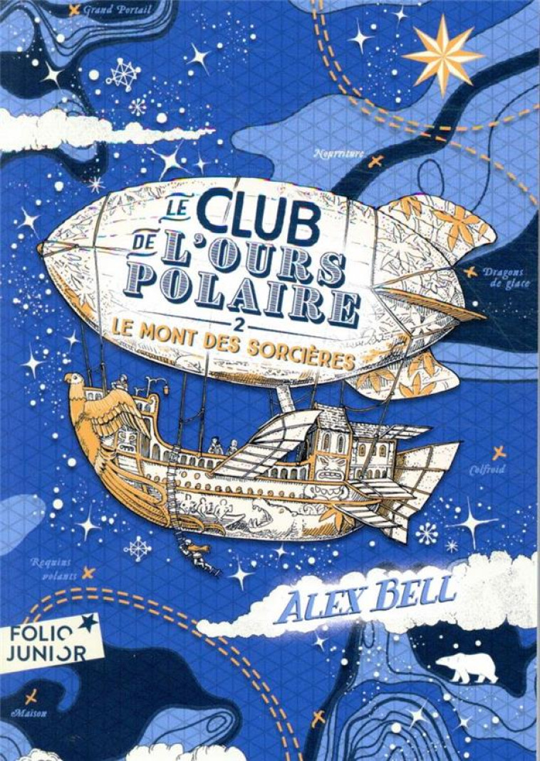 LE CLUB DE L-OURS POLAIRE, 2 - BELL/TOMIC - GALLIMARD