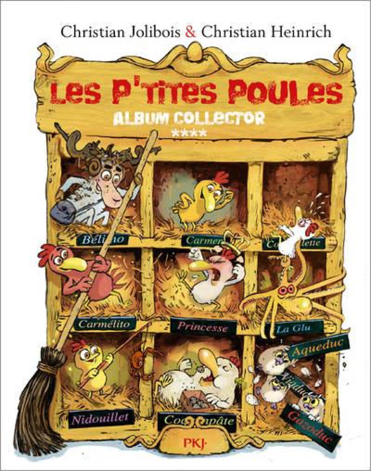 LES P-TITES POULES - ALBUM COL - JOLIBOIS/HEINRICH - POCKET