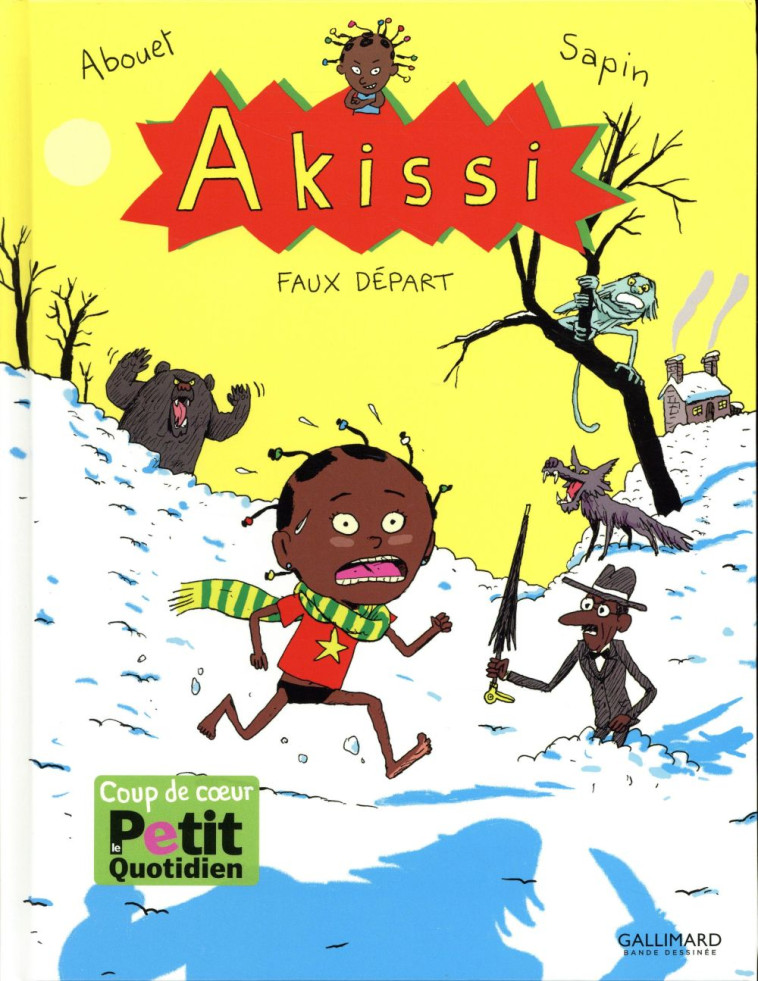 AKISSI 7 - ABOUET/SAPIN - Gallimard