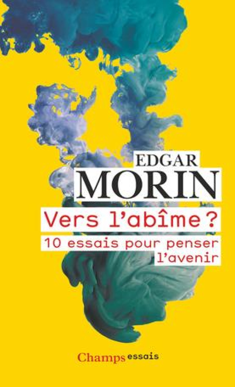 VERS L-ABIME ? - 10 ESSAIS POU - MORIN EDGAR - FLAMMARION