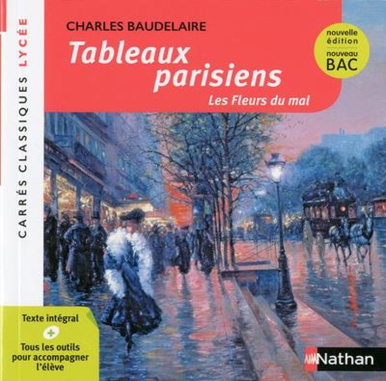 TABLEAUX PARISIENS LES FLEURS - BAUDELAIRE CHARLES - CLE INTERNAT