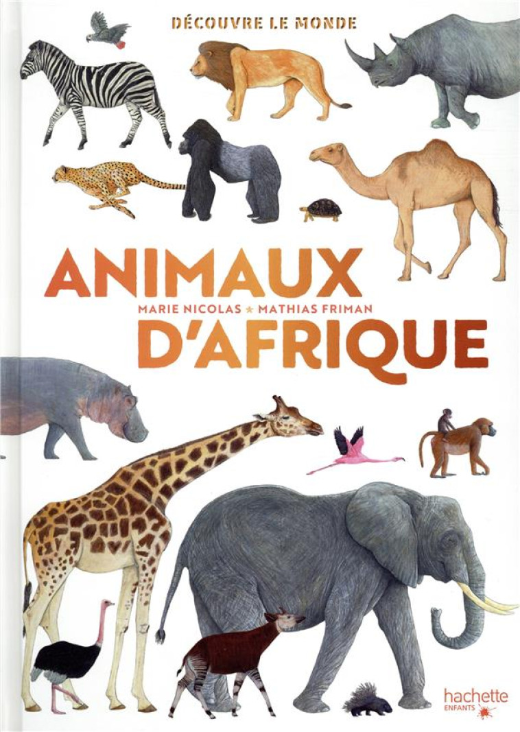 DECOUVRE LE MONDE - ANIMAUX D- - NICOLAS/FRIMAN - HACHETTE