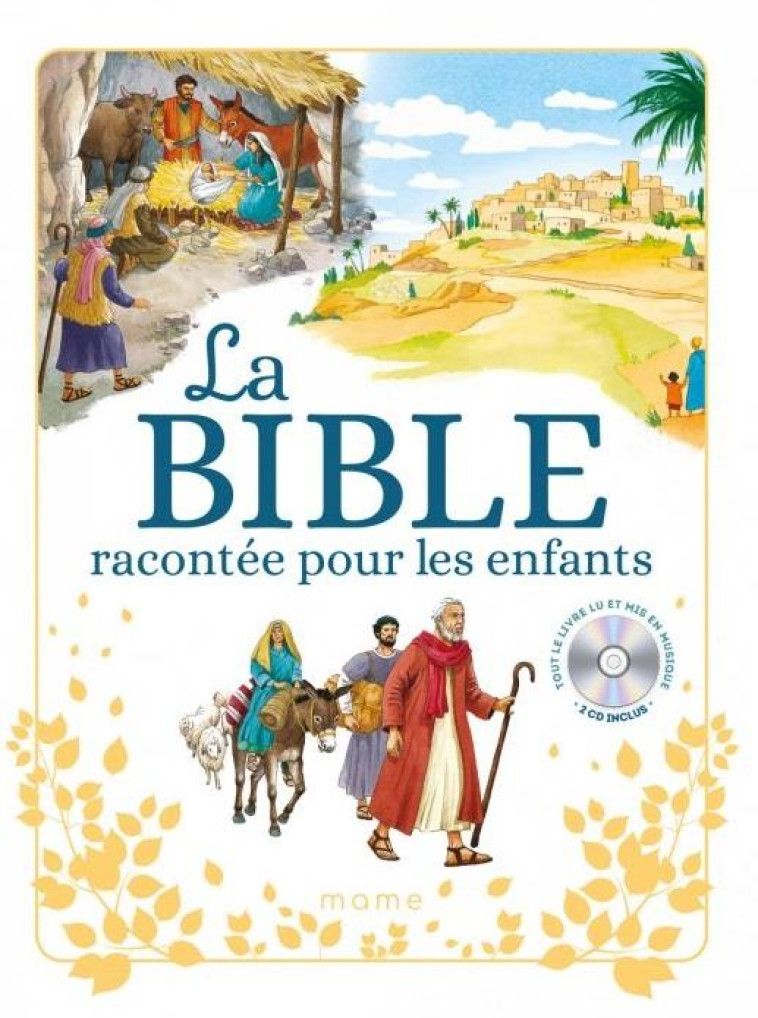 LA BIBLE RACONTEE POUR LES ENF - AMIOT/CAMPAGNAC - MAME