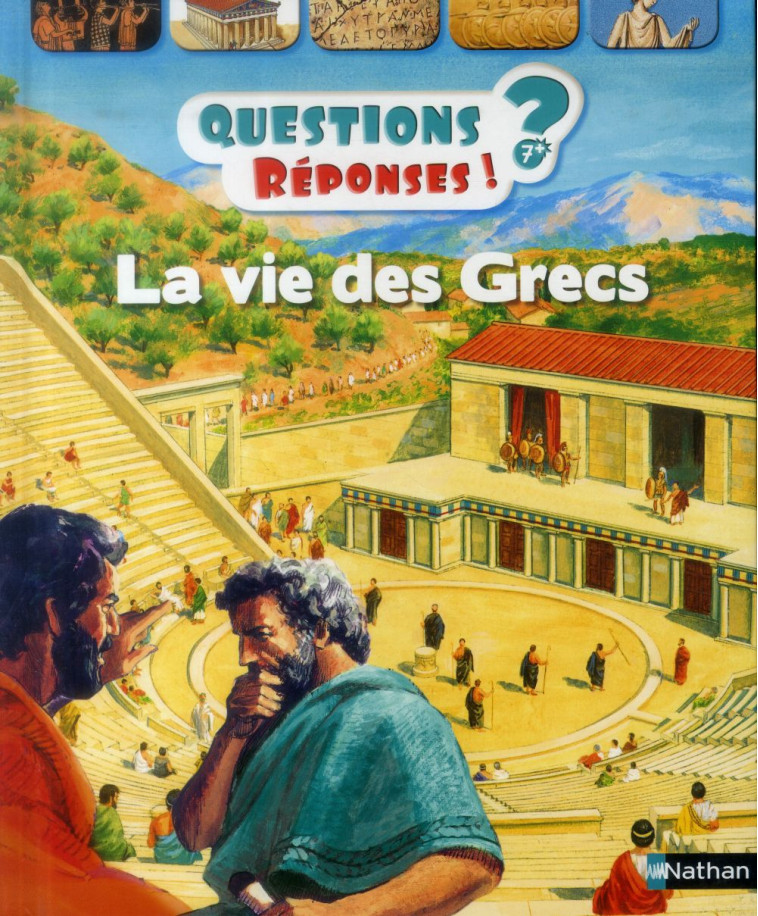 LA VIE DES GRECS - VOL18 - MACDONALD FIONA - Nathan Jeunesse