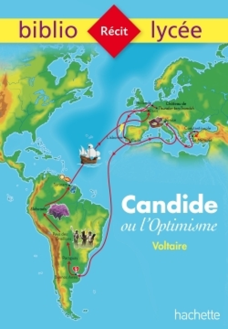 BIBLIOLYCEE - CANDIDE, VOLTAIR -  Voltaire - HACHETTE EDUC