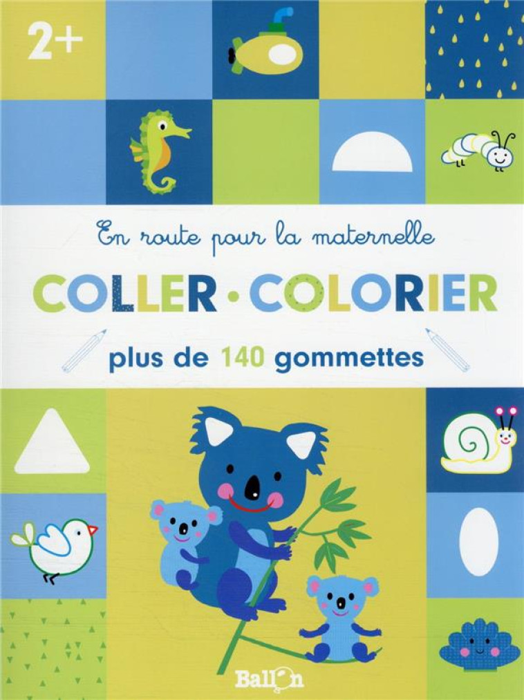 COLLER ET COLORIER 2+ - XXX - NC