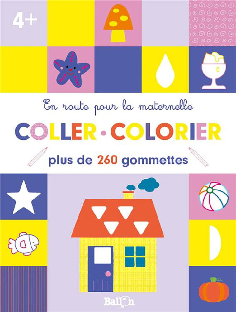 ERPM - COLLER ET COLORIER 4+ - XXX - NC