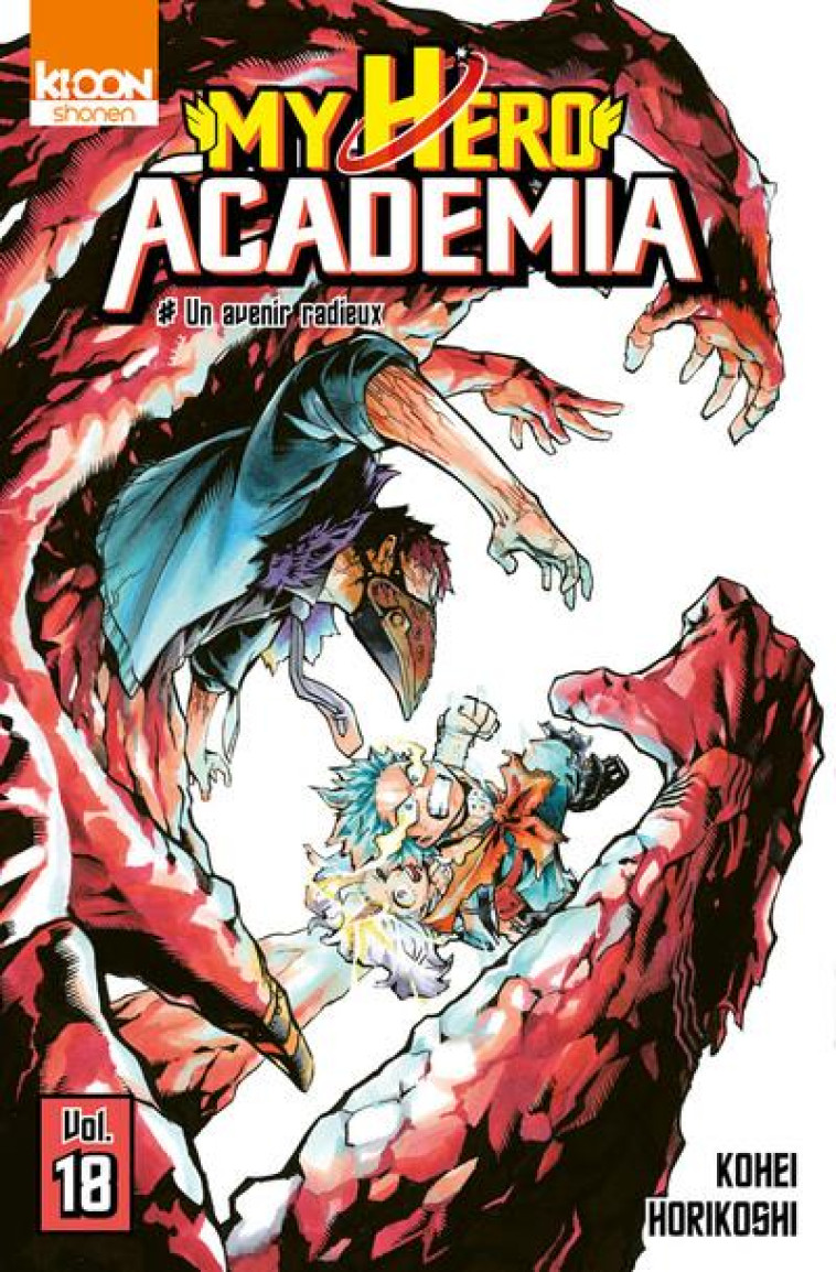 MY HERO ACADEMIA T18 - VOLUME - HORIKOSHI KOHEI - KI-OON