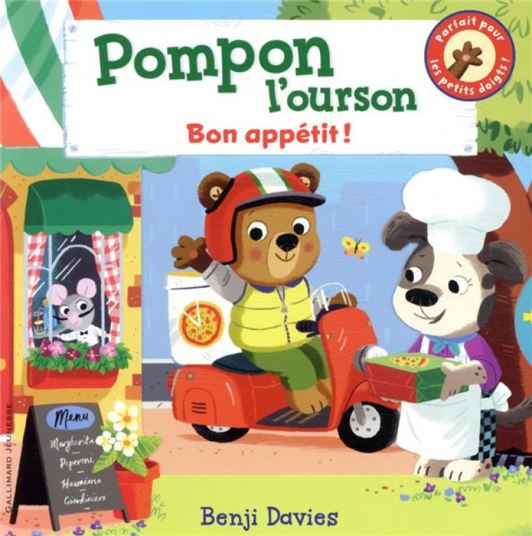 POMPON L-OURSON : BON APPETIT - DAVIES BENJI - GALLIMARD