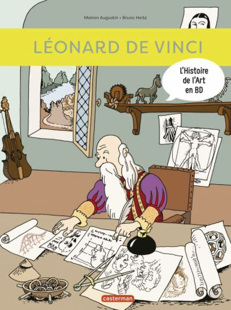 LEONARD DE VINCI - AUGUSTIN/HEITZ - CASTERMAN