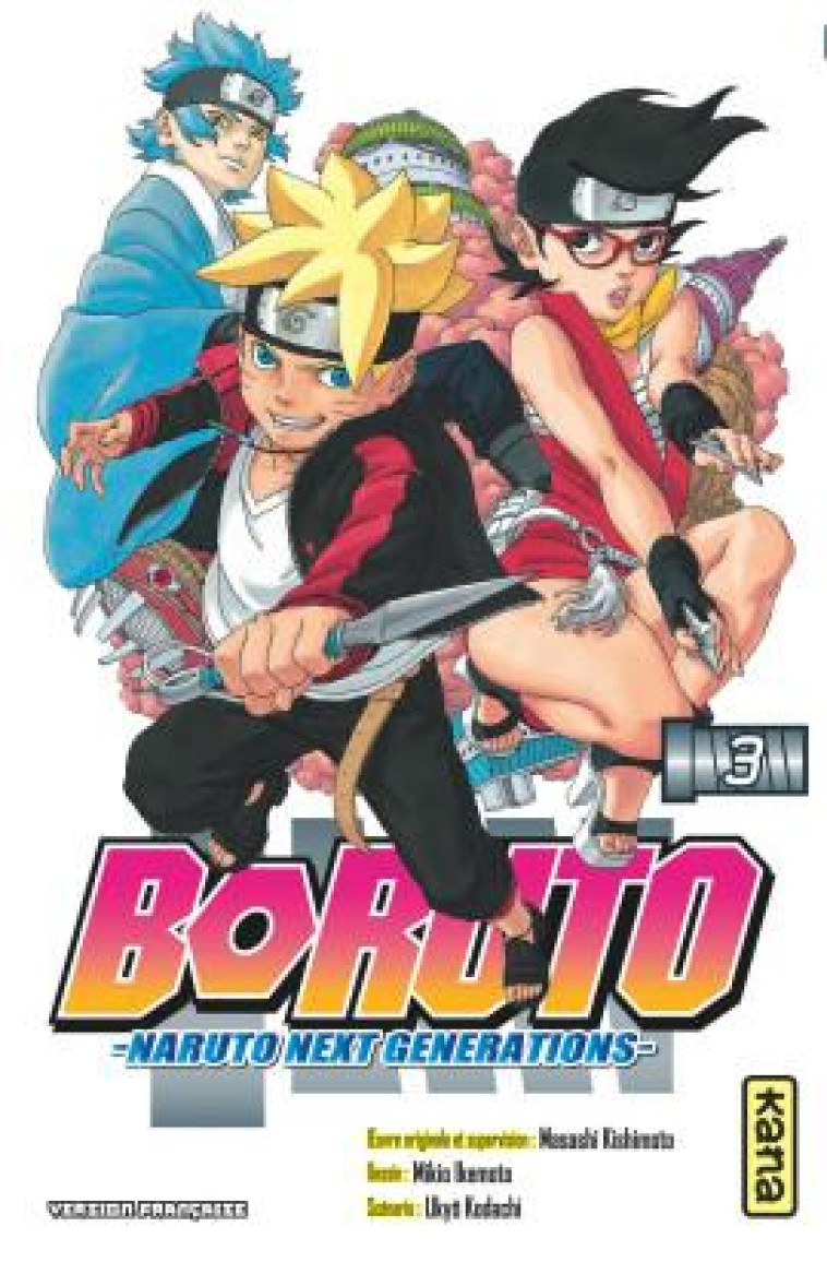 BORUTO-NARUTO NEXT GENERA 3 - UKYO KODACHI - Kana