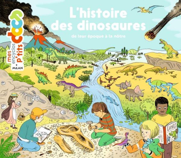 L-HISTOIRE DES DINOSAURES - LEDU/FRATTINI - MILAN