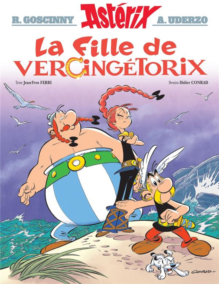 ASTERIX TOME 38 - LA FILLE DE - GOSCINNY/UDERZO - Albert René (Editions)