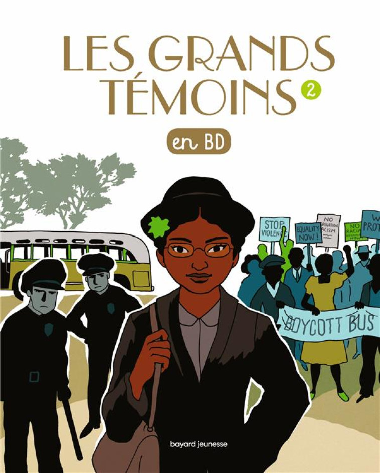 LES GRANDS TEMOINS EN BD , TOM - METHE/MAUPRE/ALLOING - BAYARD JEUNESSE