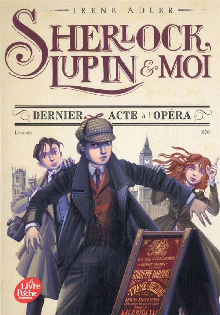 SHERLOCK, LUPIN ET MOI - T01 - - ADLER IRENE - HACHETTE