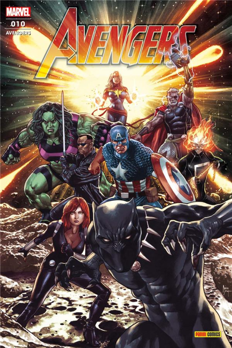 AVENGERS N 10 - AARON/SLOTT/CATES - PANINI COM MAG