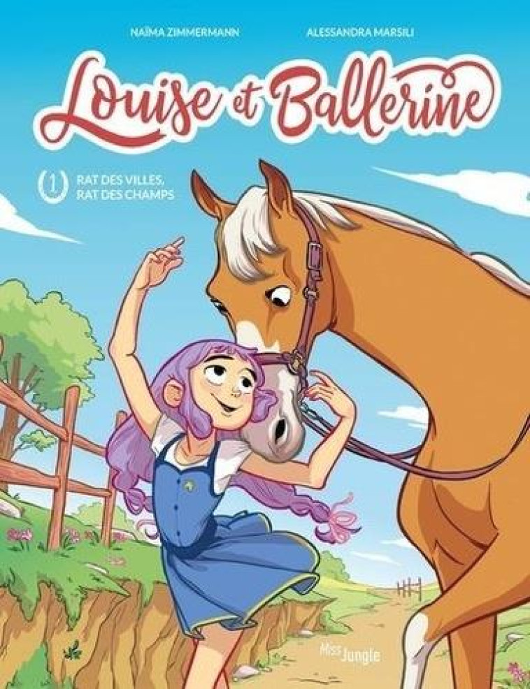 LOUISE ET BALLERINE - TOME 1 R - ZIMMERMANN/MARSILI - CASTERMAN