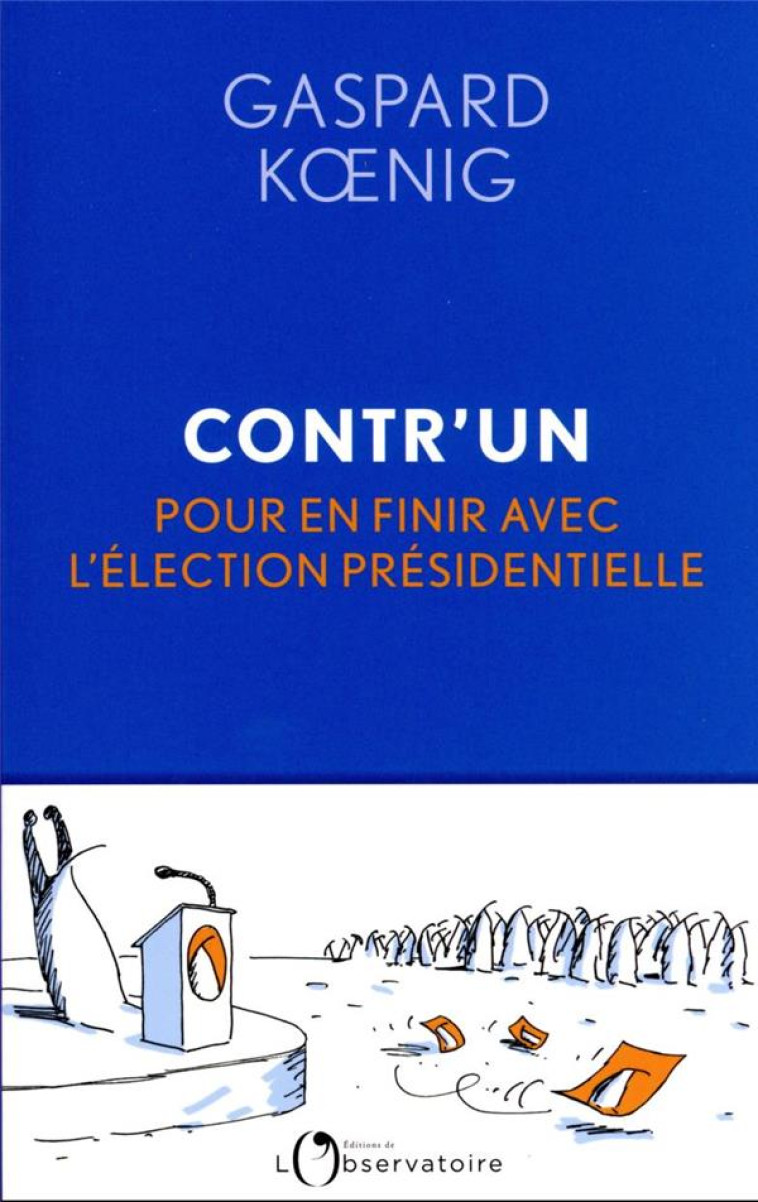 CONTR-UN - POUR EN FINIR AVEC - KOENIG GASPARD - L'OBSERVATOIRE