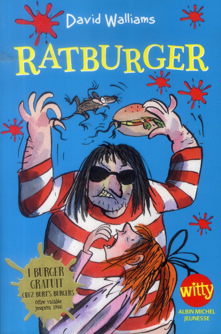 RATBURGER - WALLIAMS DAVID - Albin Michel-Jeunesse