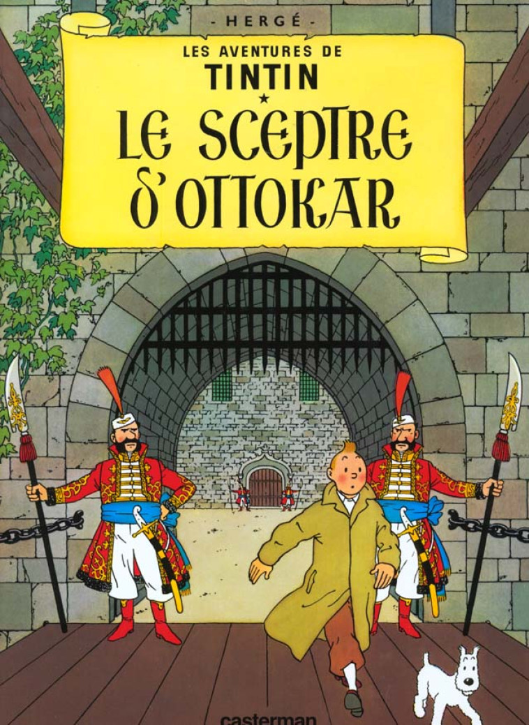 LE SCEPTRE D-OTTOKAR T8 - HERGE - CASTERMAN