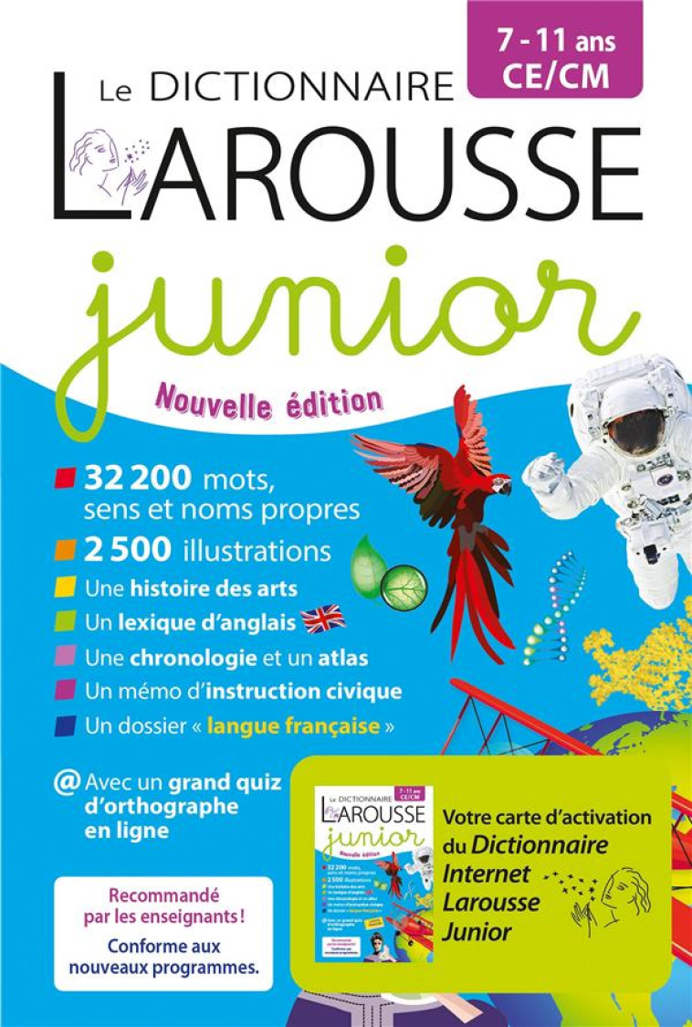 DICTIONNAIRE JUNIOR BIMEDIA - COLLECTIF - LAROUSSE