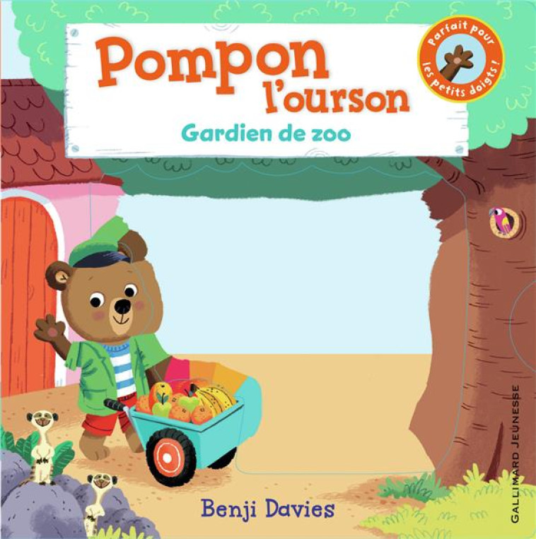 POMPON L-OURSON GARDIEN DE ZOO - DAVIES BENJI - Gallimard-Jeunesse