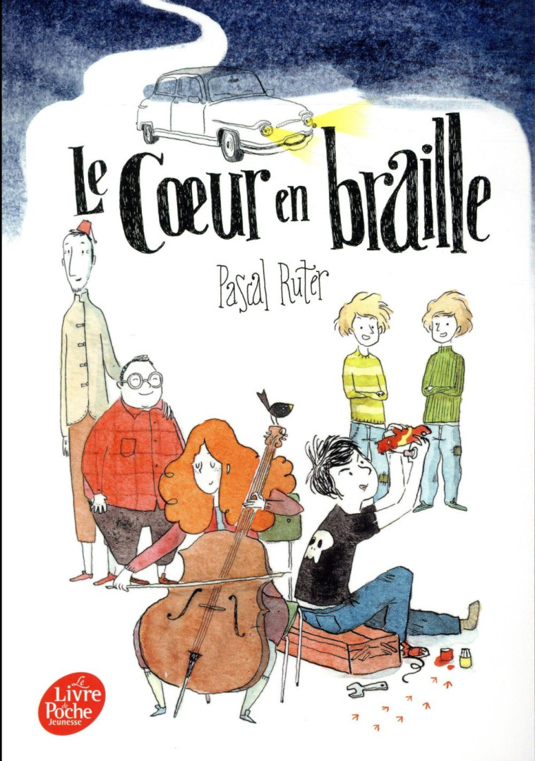 LE COEUR EN BRAILLE - TOME 1 - RUTER PASCAL - Le Livre de poche jeunesse