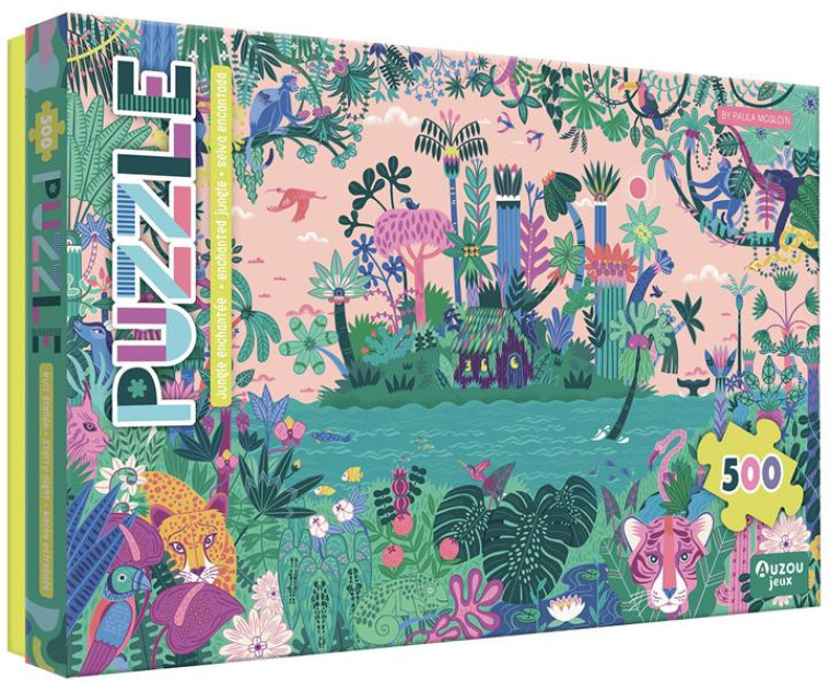 JUNGLE ENCHANTEE - PUZZLE - MC GLOIN PAULA - NC