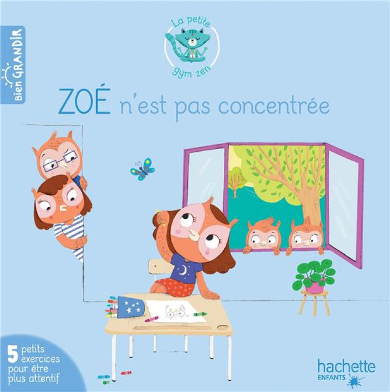 ZOE N-EST PAS CONCENTREE - 5 E - CHOQUE/JOUVE-GAUDIN - HACHETTE